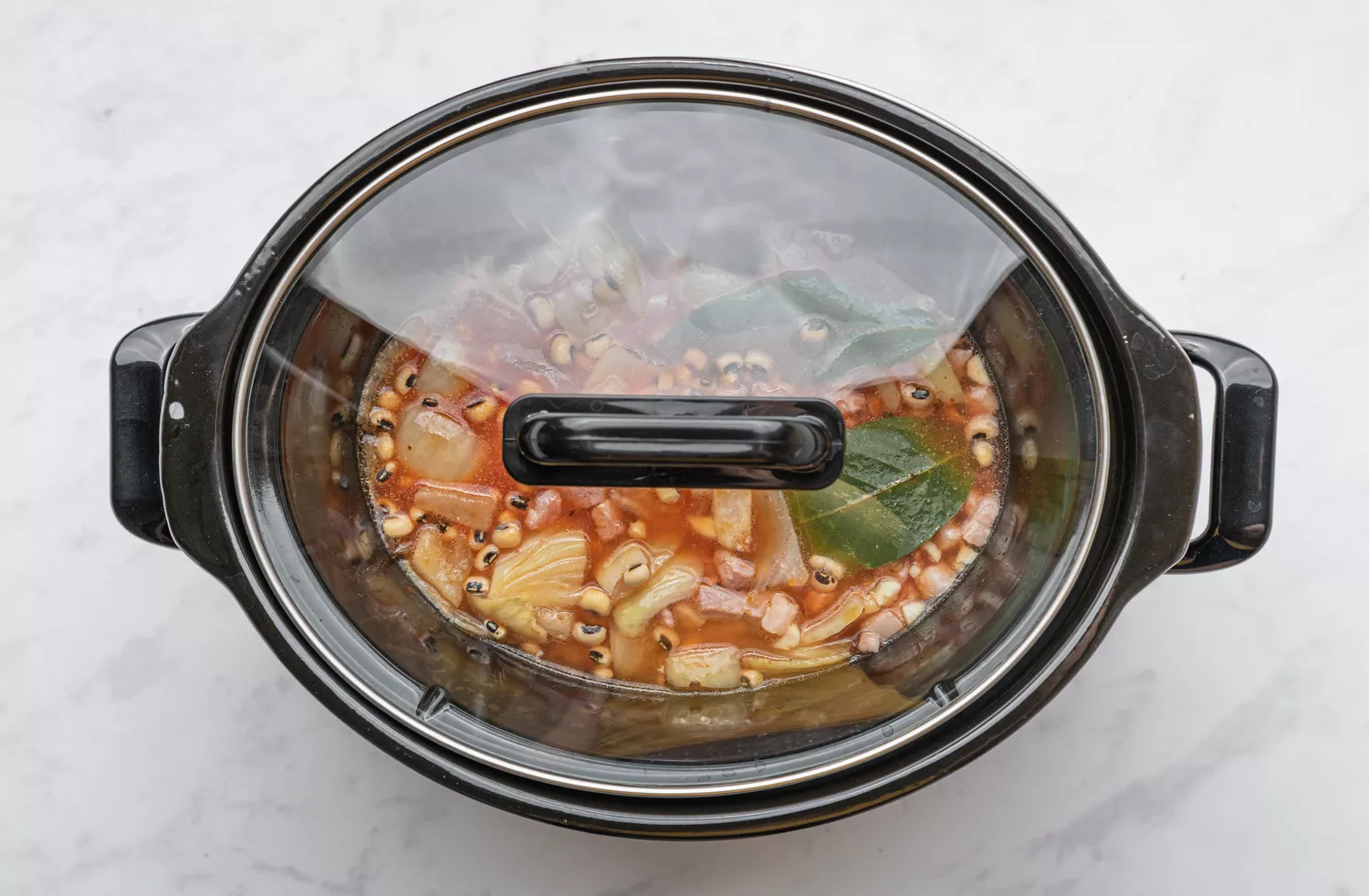 Pois chiches cuisinés dans une mijoteuse