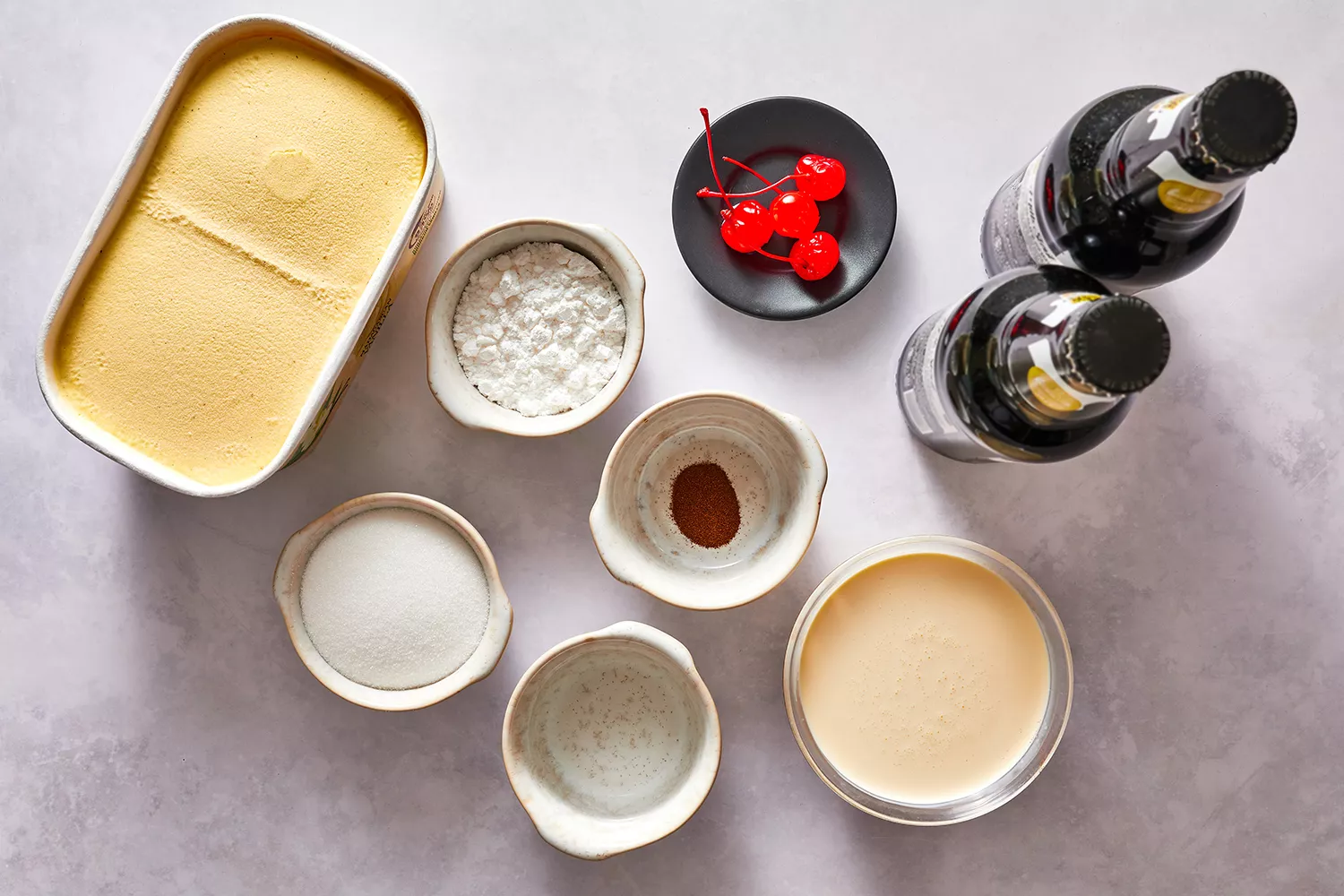 Ingrédients pour Ice Cream Float