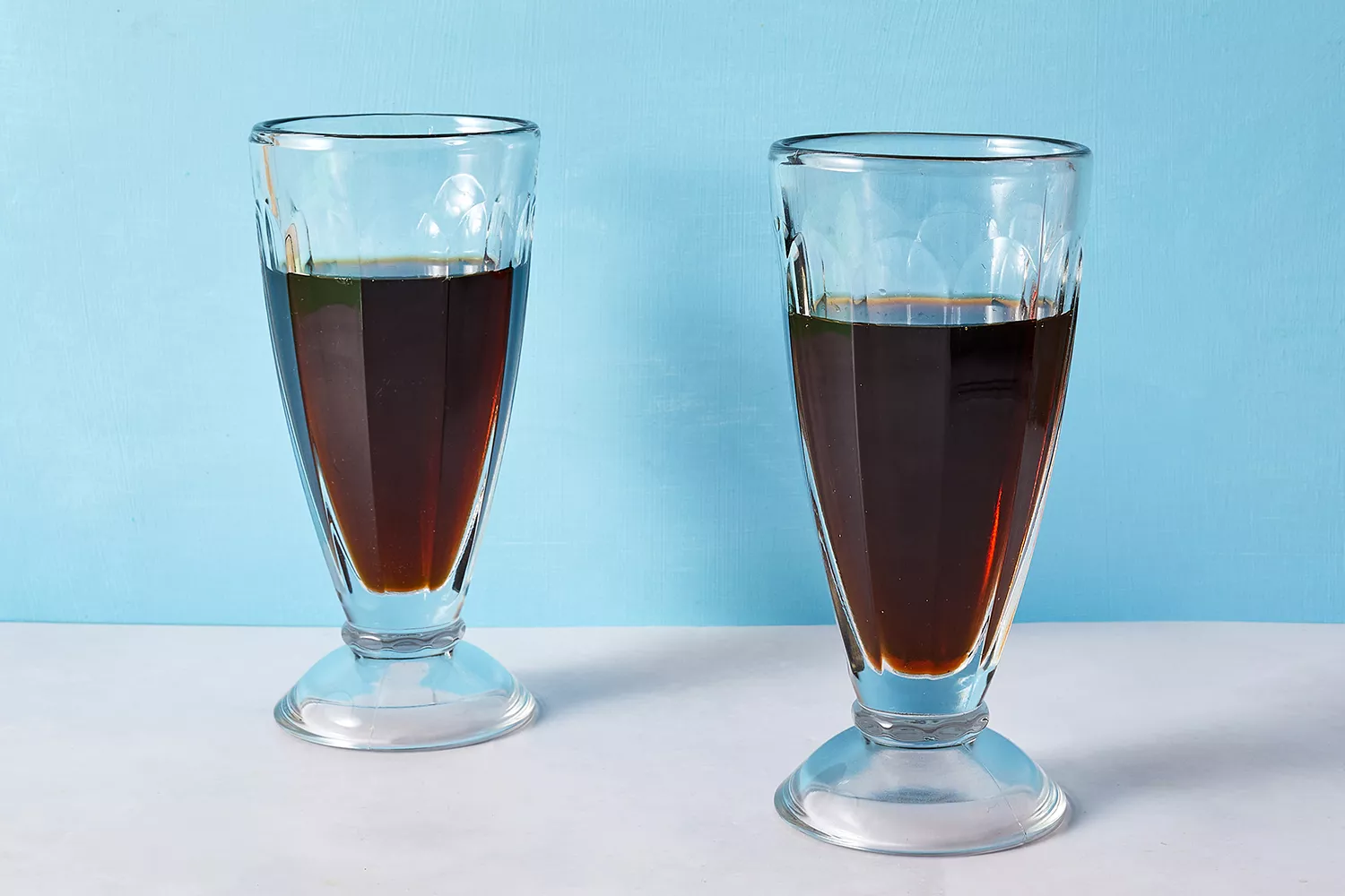 Root beer dans des verres