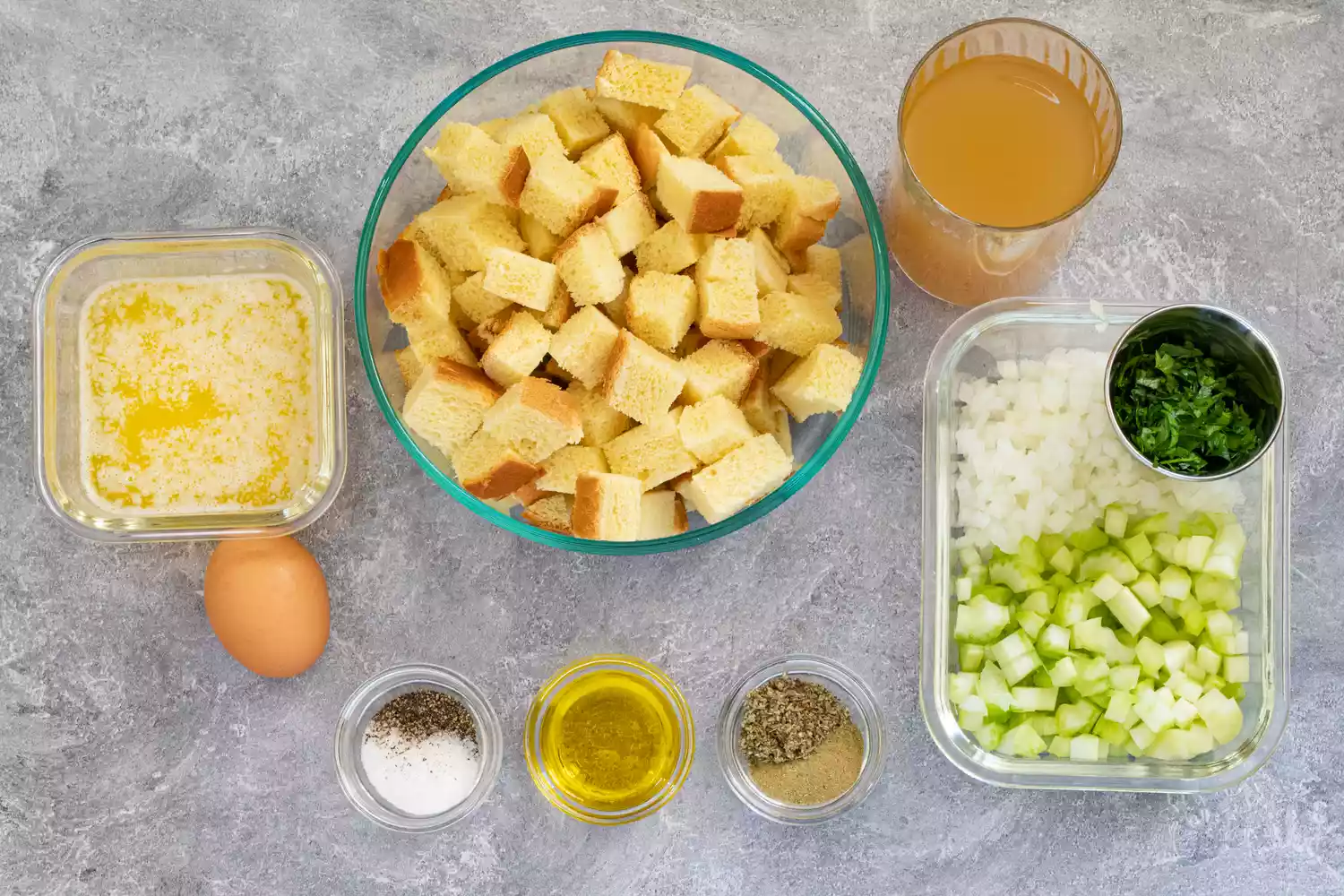 ingredients for instant pot stuffing