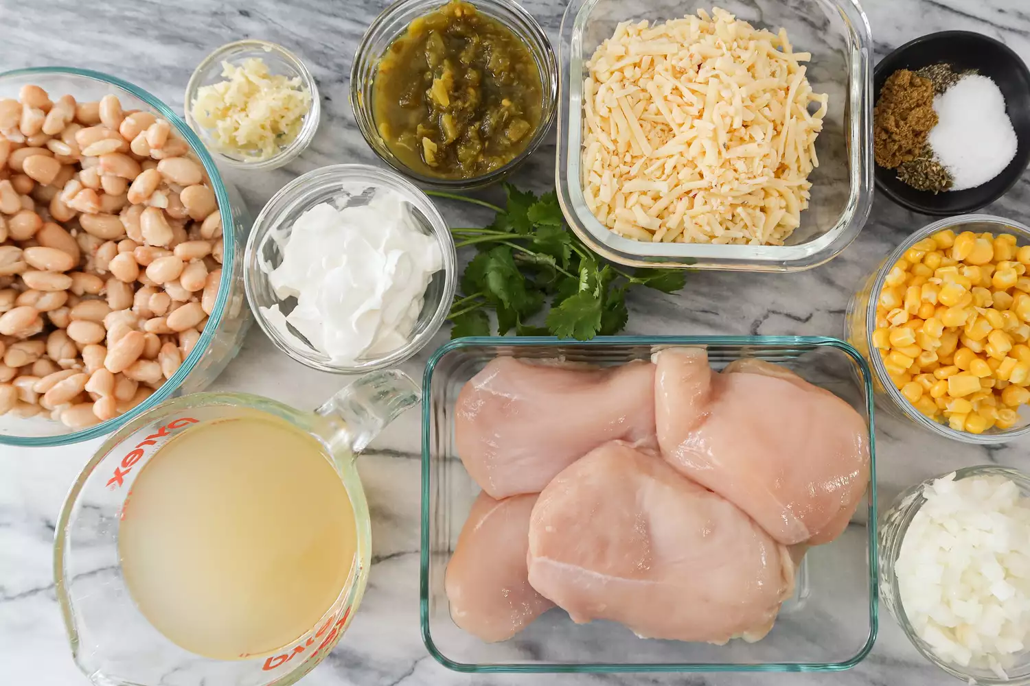 ingredients for instant pot white chicken chili