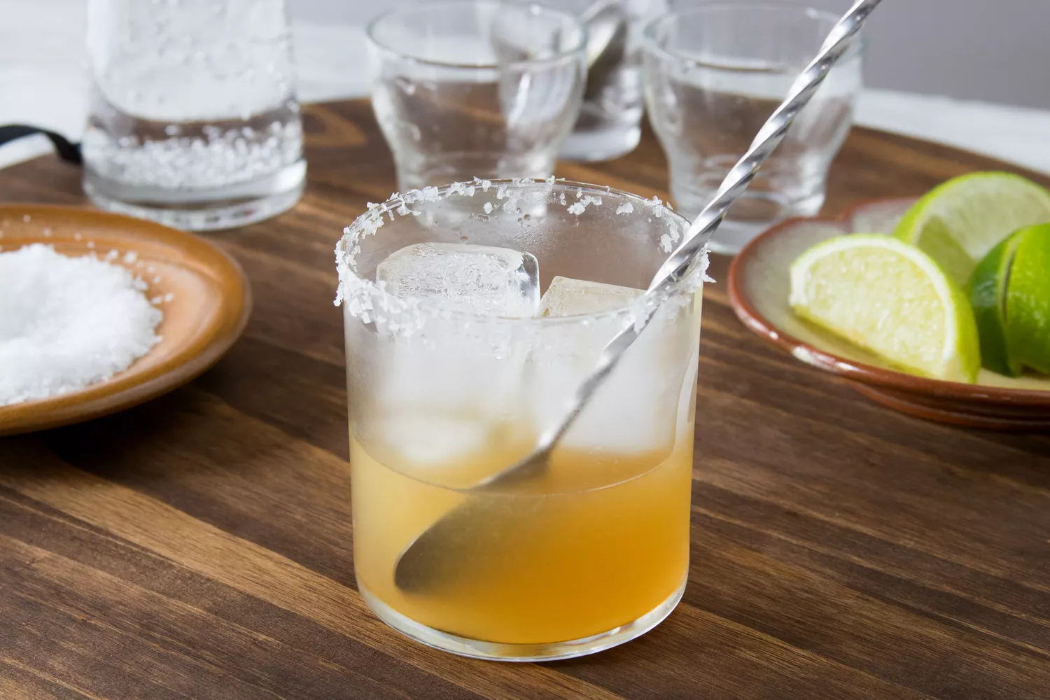 Mixing a Fresh Virgin Margarita