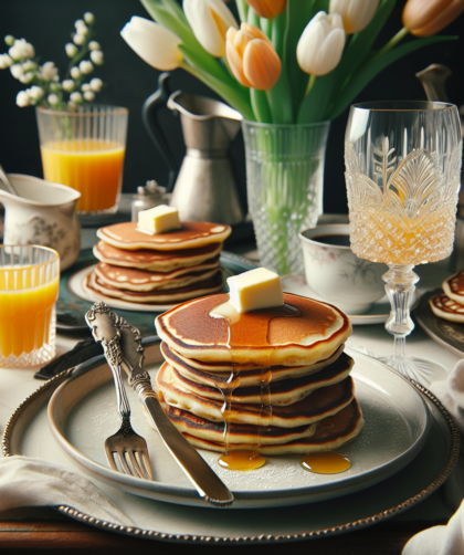 Recette de Pancakes au Levain : Savourez un Brunch Chic