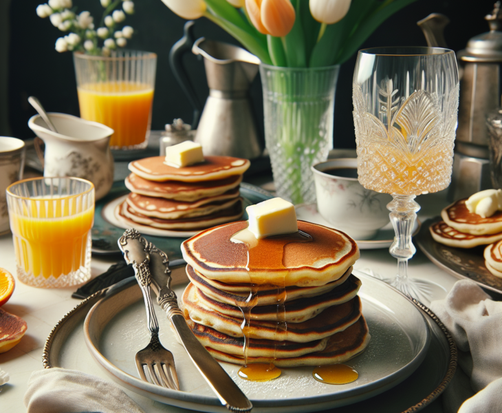 Recette de Pancakes au Levain : Savourez un Brunch Chic