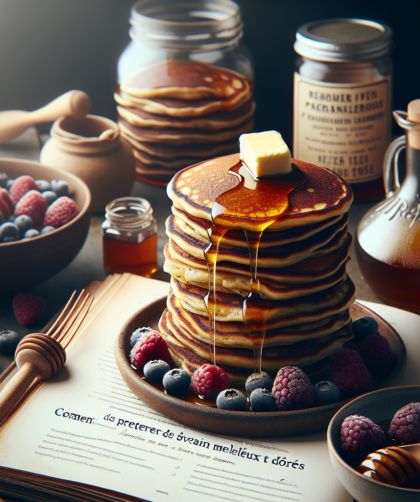 Comment Préparer des Pancakes au Levain Moelleux et Dorés